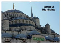 Istanbul Highlights (Wandkalender 2024 DIN A2 quer), CALVENDO Monatskalender von Schneid,  Thomas