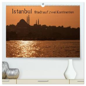 Istanbul – Stadt auf zwei Kontinenten (hochwertiger Premium Wandkalender 2024 DIN A2 quer), Kunstdruck in Hochglanz von Härlein,  Peter