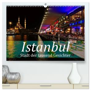 Istanbul – Stadt der tausend Gesichter (hochwertiger Premium Wandkalender 2024 DIN A2 quer), Kunstdruck in Hochglanz von Brunner-Klaus,  Liselotte