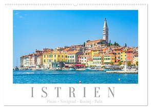 Istrien – Piran • Novigrad • Rovinj • Pula (Wandkalender 2024 DIN A2 quer), CALVENDO Monatskalender von Meyer,  Dieter