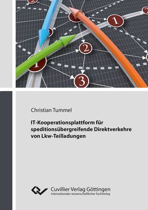 IT-Kooperationsplattform für speditionsübergreifende Direktverkehre von Lkw-Teilladungen von Tummel,  Christian