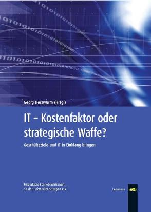 IT – Kostenfaktor oder strategische Waffe von Herzwurm,  Georg