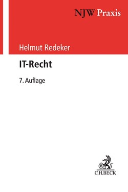 IT-Recht von Redeker,  Helmut