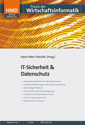 IT-Sicherheit & Datenschutz von Fröschle,  Hans-Peter