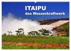 Itaipu – das Wasserkraftwerk (Wandkalender 2024 DIN A2 quer), CALVENDO Monatskalender von Polok,  M.
