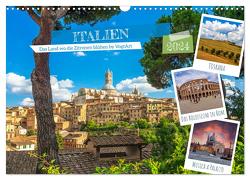 Italien, das Land wo die Zitronen blühen by VogtArt (Wandkalender 2024 DIN A3 quer), CALVENDO Monatskalender von VogtArt,  VogtArt