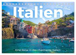 Italien – Eine Reise in das charmante Italien. (Tischkalender 2024 DIN A5 quer), CALVENDO Monatskalender von Scott,  M.