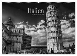 Italien in Schwarzweiß (Wandkalender 2024 DIN A2 quer), CALVENDO Monatskalender von Dimmel,  Sergej