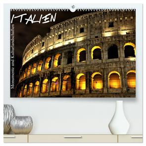 Italien – Monumente und Kulturlandschaften (hochwertiger Premium Wandkalender 2024 DIN A2 quer), Kunstdruck in Hochglanz von Schonnop,  Juergen