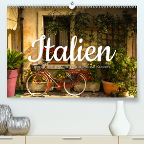 Italien – Romantische Städte und endlose Küsten. (Premium, hochwertiger DIN A2 Wandkalender 2022, Kunstdruck in Hochglanz) von SF