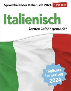 Italienisch Sprachkalender 2024 von Steffen Butz,  Tiziana Stillo