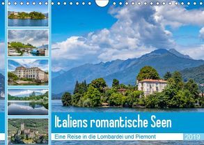 Italiens romantische Seen (Wandkalender 2019 DIN A4 quer) von Di Chito,  Ursula