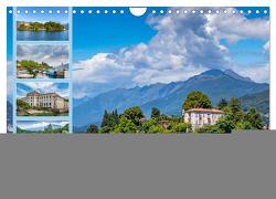 Italiens romantische Seen (Wandkalender 2024 DIN A4 quer), CALVENDO Monatskalender von Di Chito,  Ursula