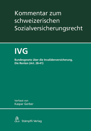 IVG von Gerber,  Kaspar