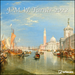 J.M.W. Turner 2022 – Wand-Kalender – Broschüren-Kalender – 30×30 – 30×60 geöffnet – Kunst-Kalender von Turner,  Joseph Mallord William