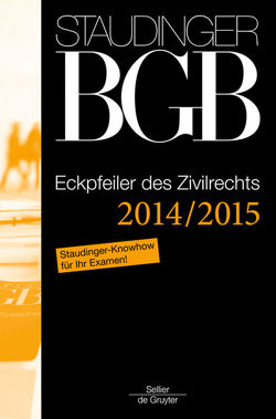 J. von Staudingers Kommentar zum Bürgerlichen Gesetzbuch mit Einführungsgesetz… / Eckpfeiler des Zivilrechts von Beckmann,  Roland Michael, Busche,  Jan, Coester,  Michael, et al., Martinek,  Michael