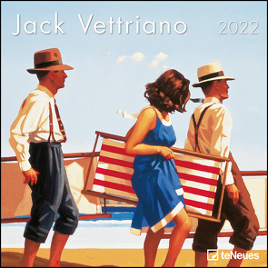 Jack Vettriano 2022 – Wand-Kalender – Broschüren-Kalender – 30×30 – 30×60 geöffnet – Kunst-Kalender von Vettriano,  Jack