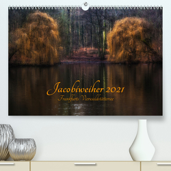 Jacobiweiher – Frankfurts Vierwaldstättersee (Premium, hochwertiger DIN A2 Wandkalender 2021, Kunstdruck in Hochglanz) von Wally