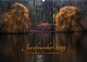 Jacobiweiher – Frankfurts Vierwaldstättersee (Wandkalender 2019 DIN A2 quer) von Wally