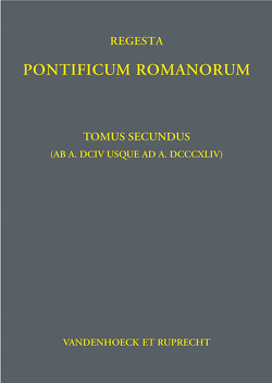 Regesta Pontificum Romanorum von Herbers,  Klaus, Jaffé,  Philipp, Könighaus,  Waldemar, Schlauwitz,  Thorsten