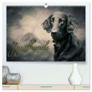 Jagdhunde im Portrait (hochwertiger Premium Wandkalender 2024 DIN A2 quer), Kunstdruck in Hochglanz von Hollstein,  Alexandra
