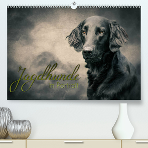 Jagdhunde im Portrait (Premium, hochwertiger DIN A2 Wandkalender 2023, Kunstdruck in Hochglanz) von Hollstein,  Alexandra