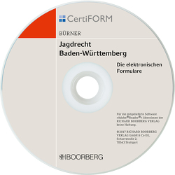 Jagdrecht Baden-Württemberg II von Bürner,  Martin