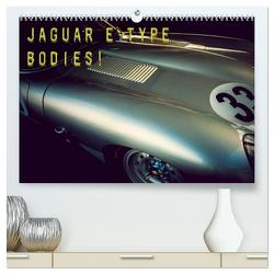 Jaguar E-Type – Bodies (hochwertiger Premium Wandkalender 2024 DIN A2 quer), Kunstdruck in Hochglanz von Hinrichs,  Johann