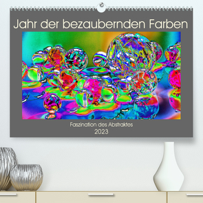 Jahr der bezaubernden Farben (Premium, hochwertiger DIN A2 Wandkalender 2023, Kunstdruck in Hochglanz) von Iliopoulou,  Lena