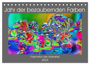 Jahr der bezaubernden Farben (Tischkalender 2024 DIN A5 quer), CALVENDO Monatskalender von Iliopoulou,  Lena