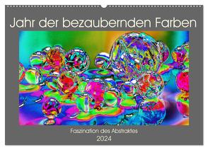 Jahr der bezaubernden Farben (Wandkalender 2024 DIN A2 quer), CALVENDO Monatskalender von Iliopoulou,  Lena