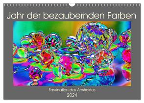 Jahr der bezaubernden Farben (Wandkalender 2024 DIN A3 quer), CALVENDO Monatskalender von Iliopoulou,  Lena