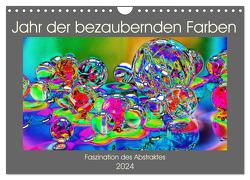 Jahr der bezaubernden Farben (Wandkalender 2024 DIN A4 quer), CALVENDO Monatskalender von Iliopoulou,  Lena