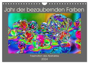 Jahr der bezaubernden Farben (Wandkalender 2024 DIN A4 quer), CALVENDO Monatskalender von Iliopoulou,  Lena