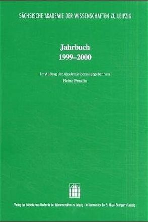 Jahrbuch 1999–2000 von Penzlin,  Heinz, Sächsische Akademie der Wissenschaften zu Leipzig