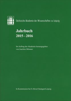 Jahrbuch 2015–2016 von Mössner,  Joachim
