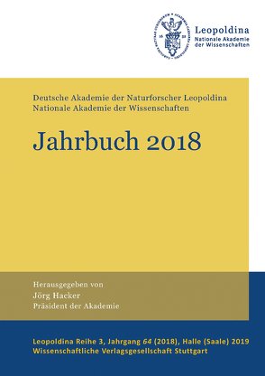 Jahrbuch 2018 von Deutsche Akademie der Naturforscher, Hacker,  Jörg