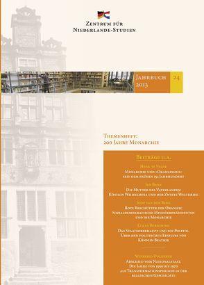 Jahrbuch 24/2013 des Zentrums für Niederlande-Studien von Loek,  Geeraedts, Wielenga,  Friso