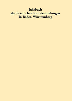 Jahrbuch der Staatlichen Kunstsammlungen in Baden-Württemberg / 2009 von Staatl. Kunsthalle Karlsruhe