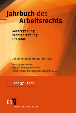 Jahrbuch des Arbeitsrechts von Dieterich,  Thomas