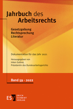 Jahrbuch des Arbeitsrechts von Gallner,  Inken
