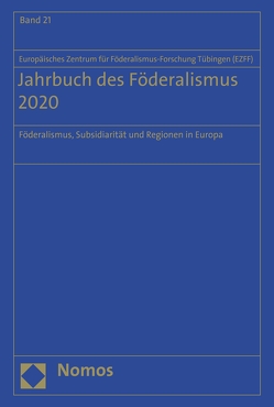 Jahrbuch des Föderalismus 2020 von (EZFF),  Europäischen Zentrum für Föderalismus-Forschung Tübingen