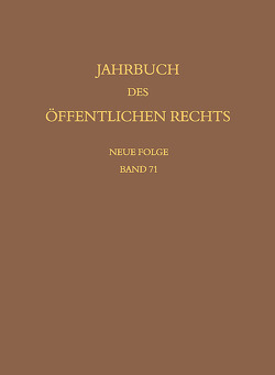 Jahrbuch des öffentlichen Rechts der Gegenwart. Neue Folge von Lepsius,  Oliver, Nußberger,  Angelika, Schönberger,  Christoph, Waldhoff,  Christian, Walter,  Christian