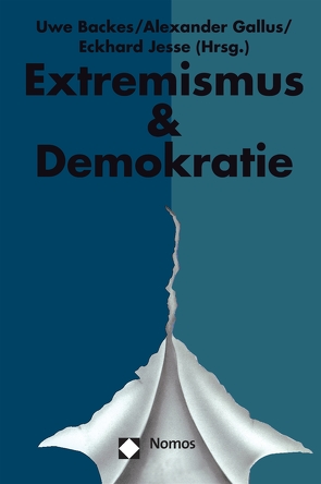 Jahrbuch Extremismus & Demokratie (E & D) von Backes,  Uwe, Gallus,  Alexander, Jesse,  Eckhard