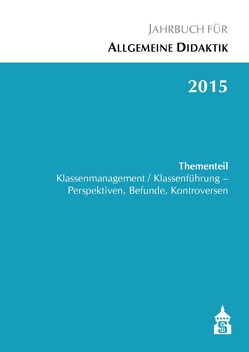 Jahrbuch für Allgemeine Didaktik 2015 von Zierer,  Klaus