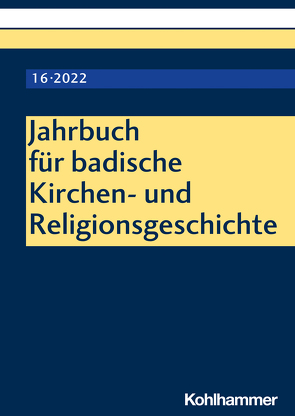 Jahrbuch für badische Kirchen- und Religionsgeschichte von Wennemuth,  Udo