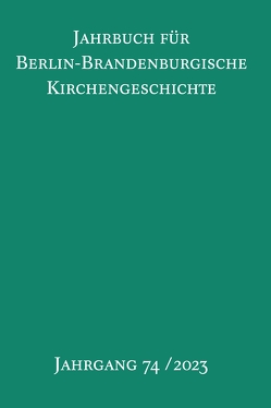 Jahrbuch für Berlin-Brandenburgische Kirchengeschichte