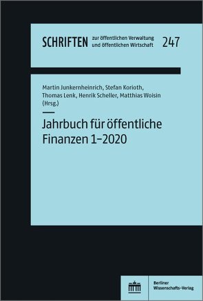 Jahrbuch für öffentliche Finanzen 1-2020 von Junkernheinrich,  Martin, Korioth,  Stefan, Lenk,  Thomas, Scheller,  Henrik, Woisin,  Matthias
