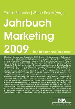 Jahrbuch Marketing 2009 von Bernecker,  Michael, Pepels,  Werner
