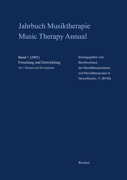 Jahrbuch Musiktherapie / Music Therapy Annual von Schirmer,  Hanna